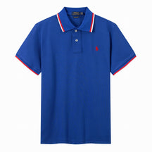 Custom Slim Fit Mesh Polo Shirt